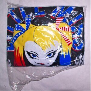 Little Miss Bliss USA American Flag shirt Alexa WWE NEW UNOPENED tee